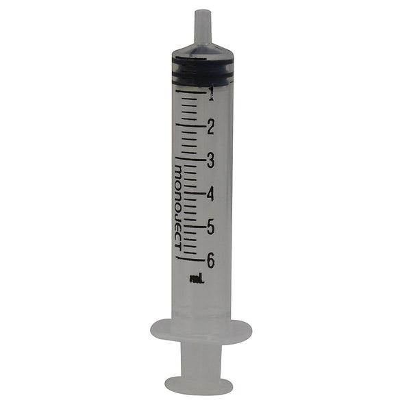 6 Ml Syringe Luer Slip Monoject